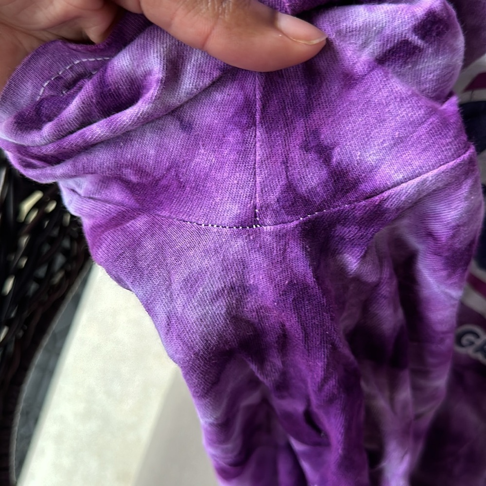 Coca Cola Fanta Purple Tie Dye Short Sleeve Top 2XL - Picture 5 of 6